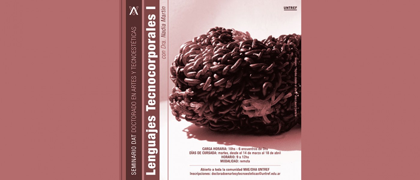 Doctorado en Artes y Tecnoestéticas UNTREF
