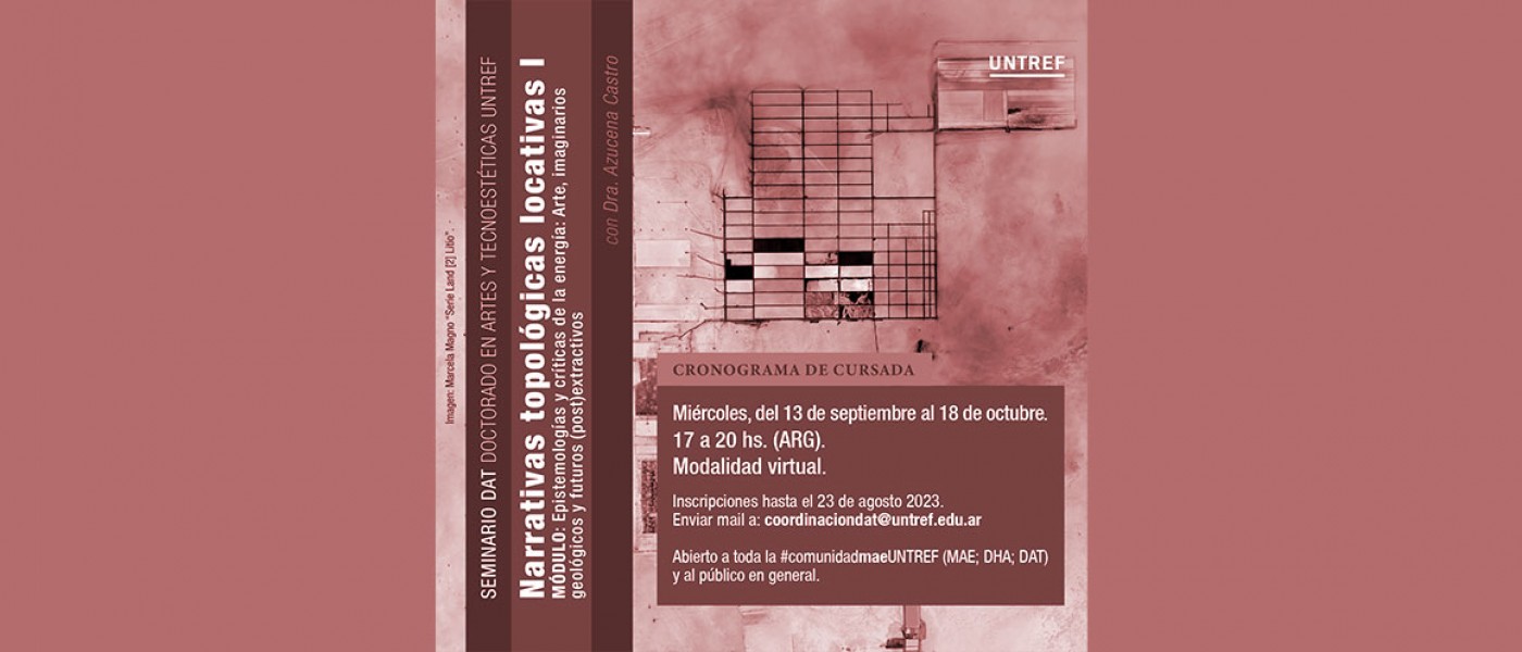 Doctorado en Artes y Tecnoestéticas UNTREF